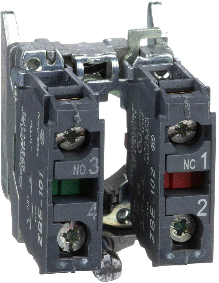 Hilfsschalter mit Befestigung fl. 1S+1Ö