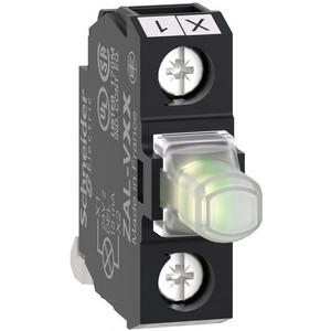 Lampenfassung Protected LED 24V AC/DC weiß ZAL-VB1