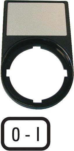 Träger + Schild 0-I