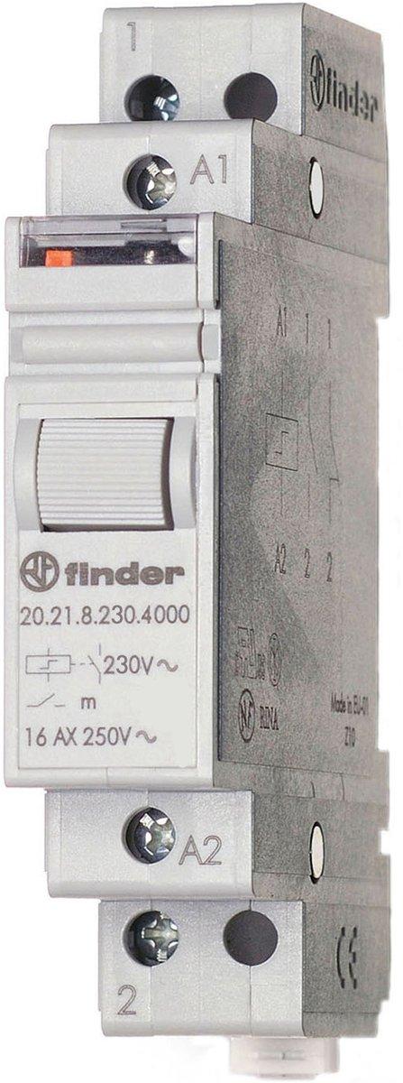 Stromstoßschalter für DIN-Schiene 1S 16A An/Aus für 230 V AC Serie 20