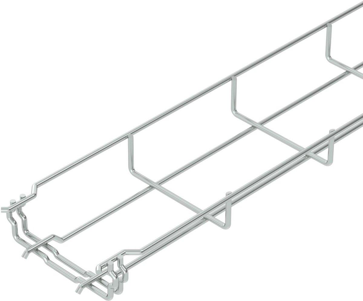 Gitterrinne GR-Magic U-Form Stahl galvanisch verzinkt 35x100 mm