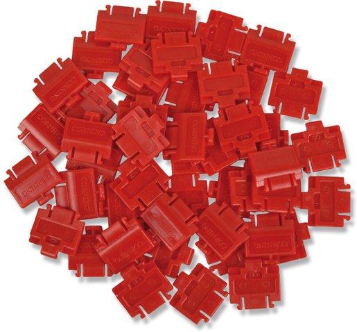 Staubschutzkappen FutureCom xs500 rot