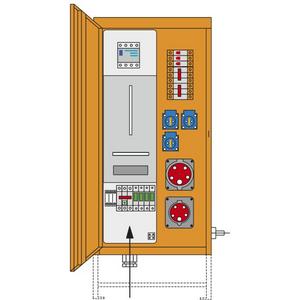 Baustromverteiler M-AVEV 35 A Tiwag