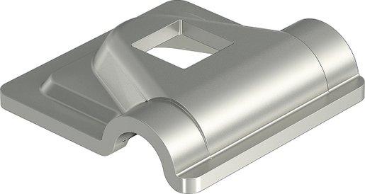 Schnellverbinder Oberteil 8-10mm VA