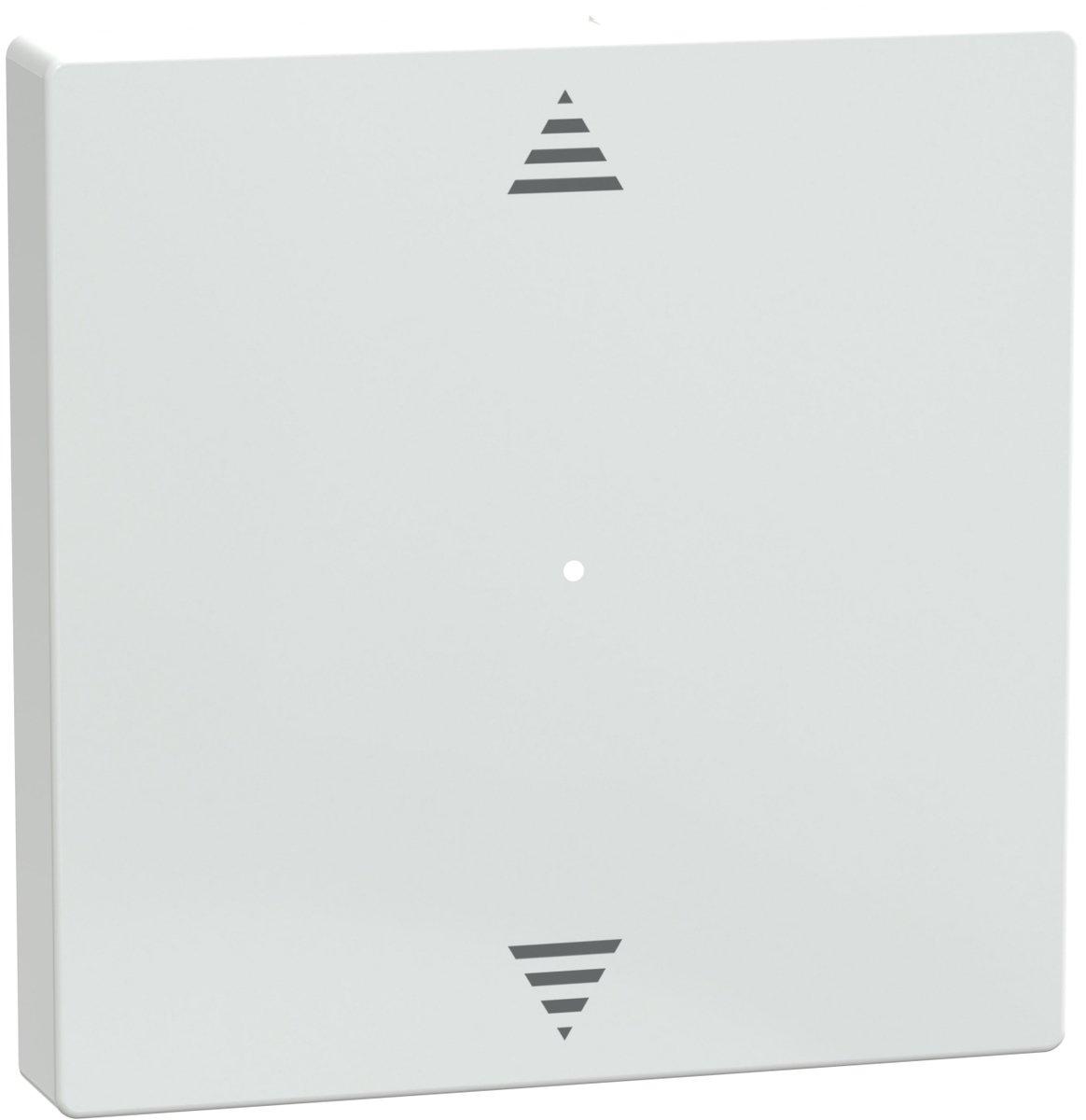 Wippe f. Taster-Modul 1-fach (Pfeile Auf/Ab) aktivweiß glänz.