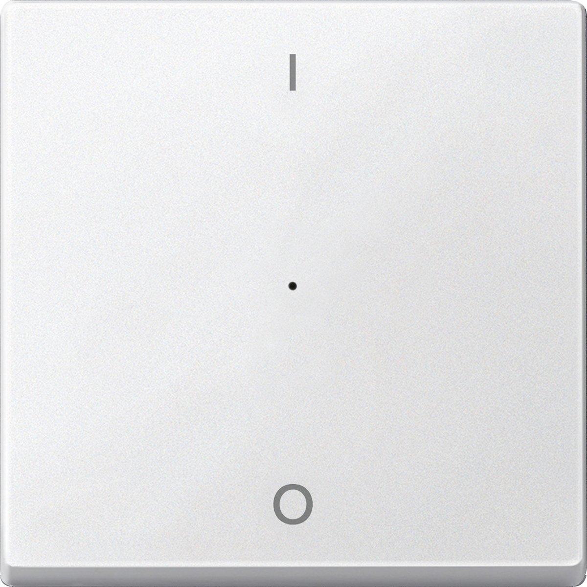 Wippe für Taster-Modul 1-fach (1/0) polarweiß