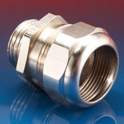 Metall Schlauchverschraubung mit Endtülle für Metallschutzschlauch M20