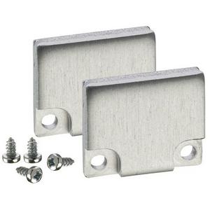 BARdolino Alu-Endkappen Set hoch Stärke 3mm 2xinkl. 4 Schrauben