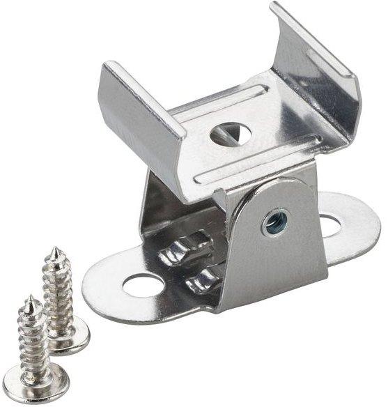 BARdolino Zubehör Schwenkbare Halteklammern 2 Klammern und Schrauben