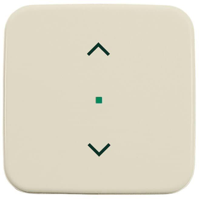 Wippe 1-fach für flex f@h KNX mit Symbol Pfeile weiß - Duro 2000&nbsp;SI