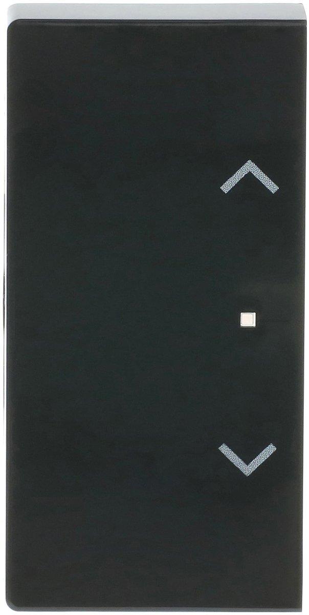 Wippe 2-fach links/rechts für flex f@h KNX Symbol Pfeile anthrazit Plattform 63
