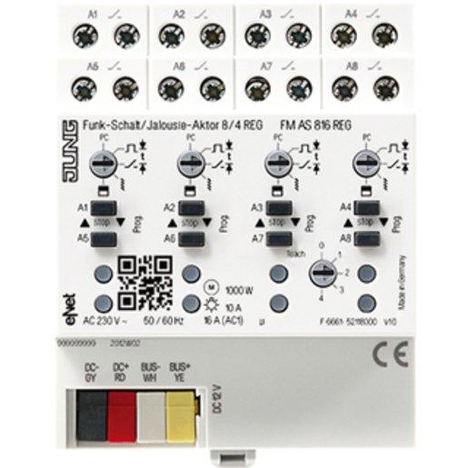 Funk - Schalt / Jalousie - Aktor 8 / 4 REG