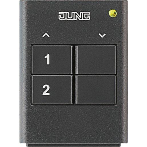 Funk -Handsender 2-kanalig eNet anthrazit
