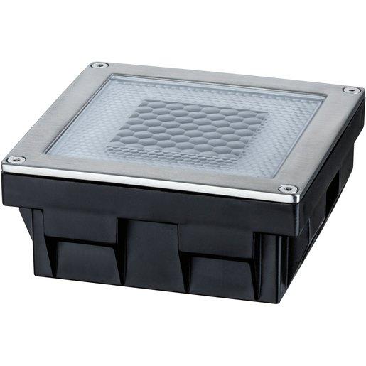 Solar Bodeneinbauleuchte Cube IP67 LED 1x0,24W 100x100mm