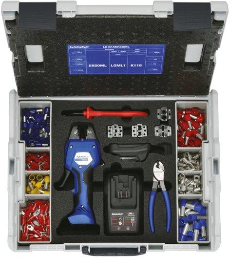 Pince à Sertir KNIPEX 97 52 63 – Pour Contacts Tournés, 4 Pointes, AWG 28-14