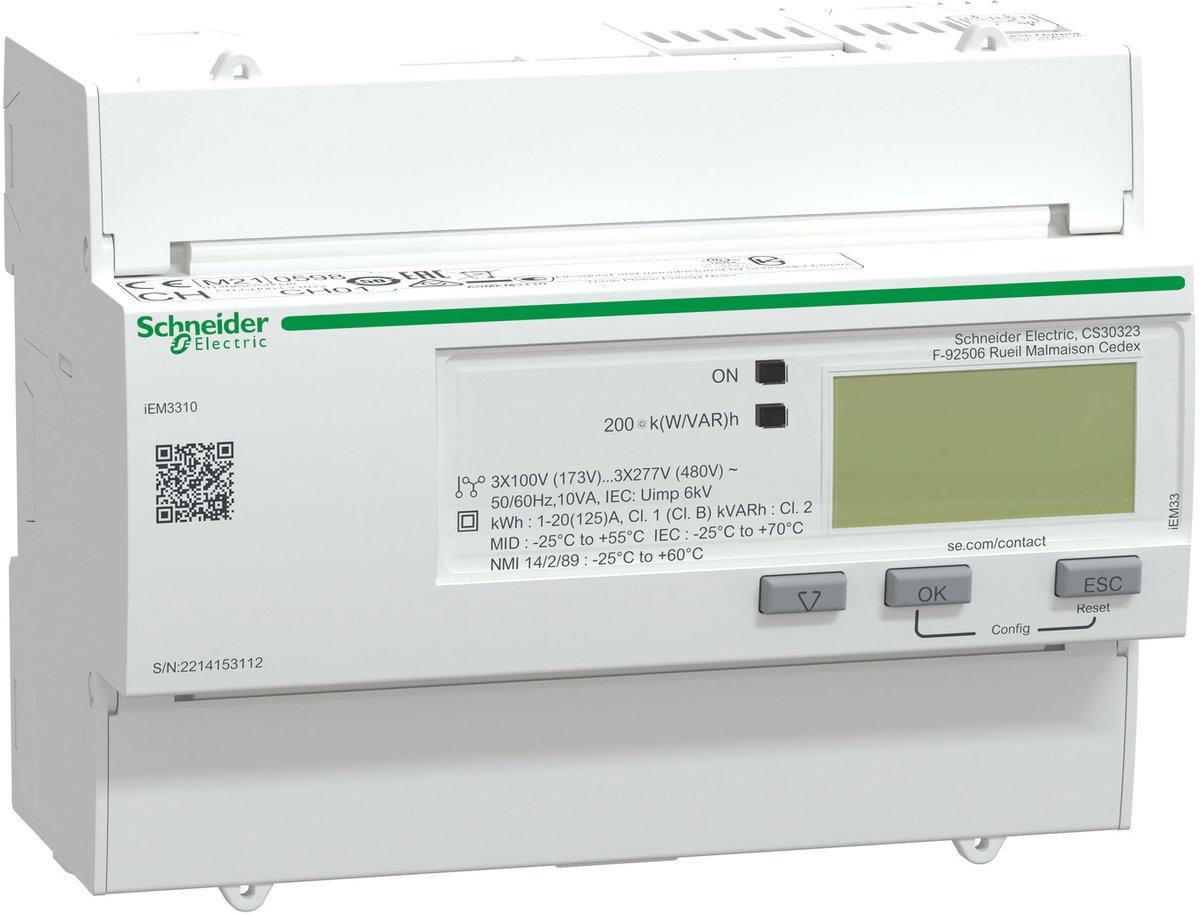 Energiezähler PowerLogic 3-phasig 125A iEM3310