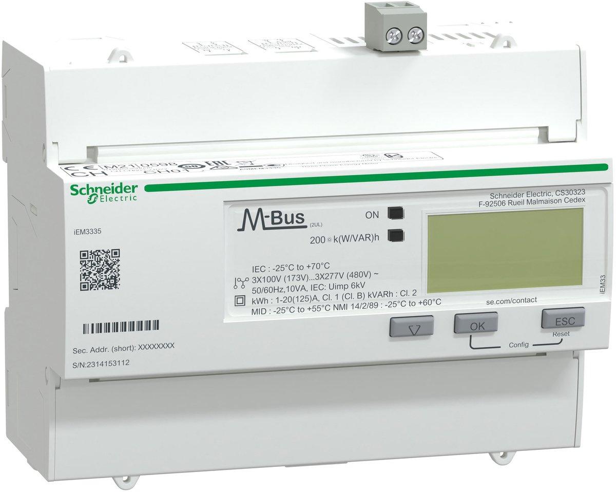 Energiezähler PowerLogic 3-phasig 125A iEM3335