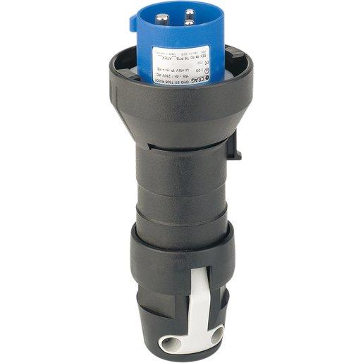 Ex-Stecker Zone 1/21 / 16 A 3-pol. 200-250 V 1 Einführung