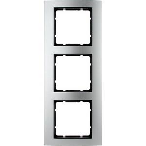 Abdeckrahmen 3-fach B.3 - Alu/anthrazit