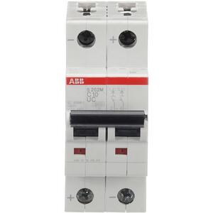 LS-Schutzschalter 2-polig 10kA C-Char 10A 2TE