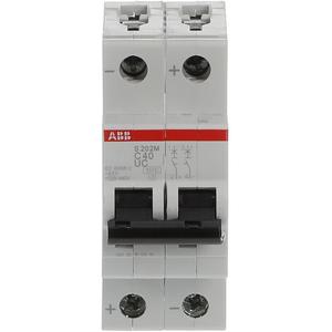 LS-Schutzschalter 2-polig 10kA C-Char 40A 2TE