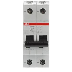 LS-Schutzschalter 2-polig 10kA C-Char 50A 2TE