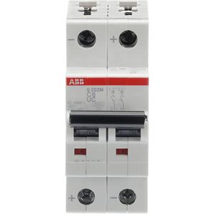 LS-Schutzschalter 2-polig 10kA C-Char 6A 2TE