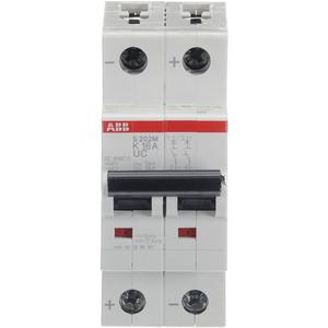 LS-Schutzschalter 2-polig 10kA K-Char 16A 2TE