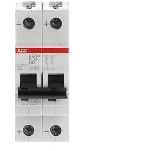 LS-Schutzschalter 2-polig 10kA K-Char 3A 2TE