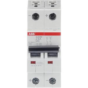 LS-Schutzschalter 2-polig 10kA Z-Char 5A 2TE