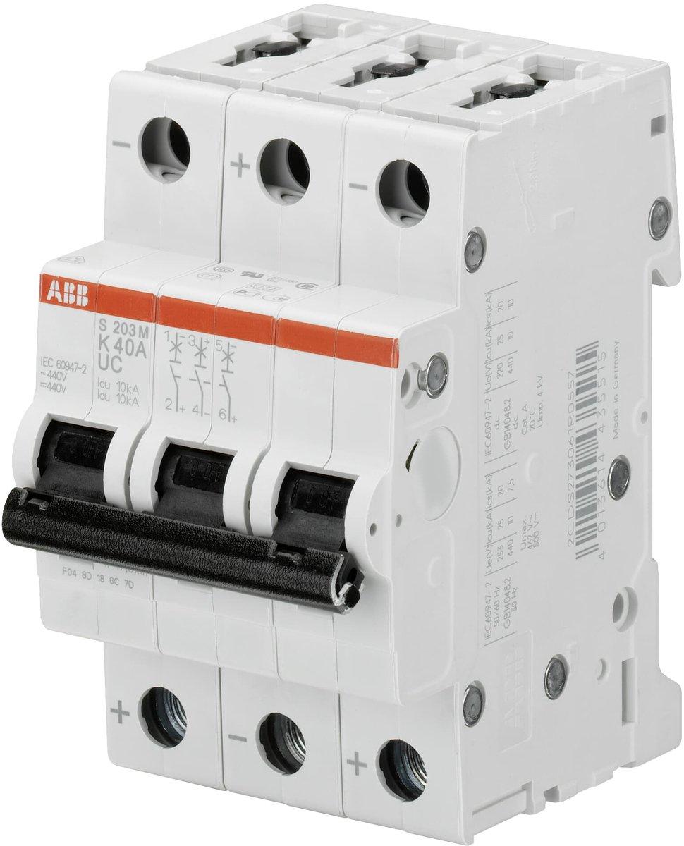 LS-Schutzschalter 3-polig 10kA /10kA Z-Char 1,6A 3TE