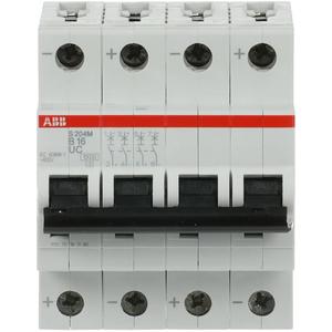 LS-Schutzschalter 4-polig 10kA /10kA B-Char 16A 4TE