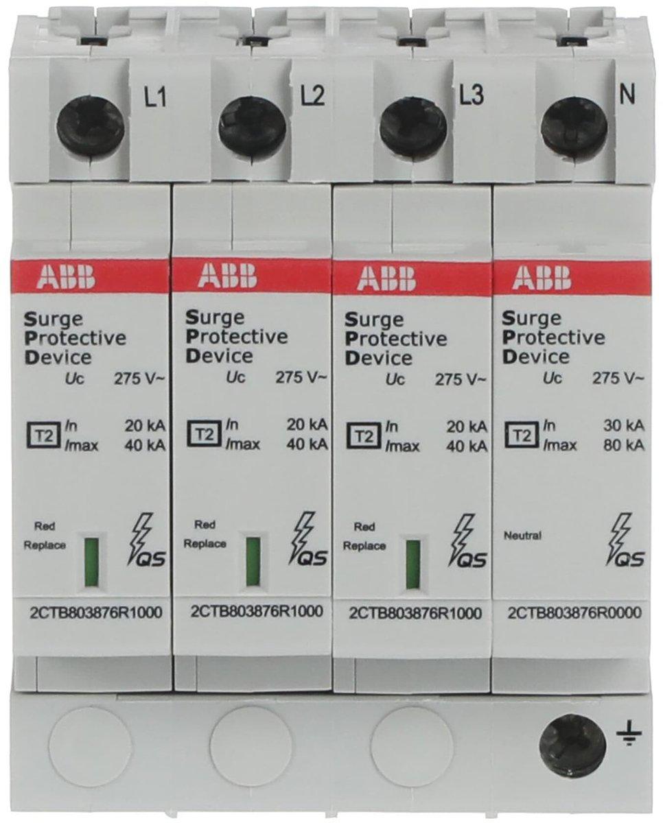 OVR T2 3N 40-275 P QS SPD Typ 2 für 230/400V TT-3Ph. + TN-S