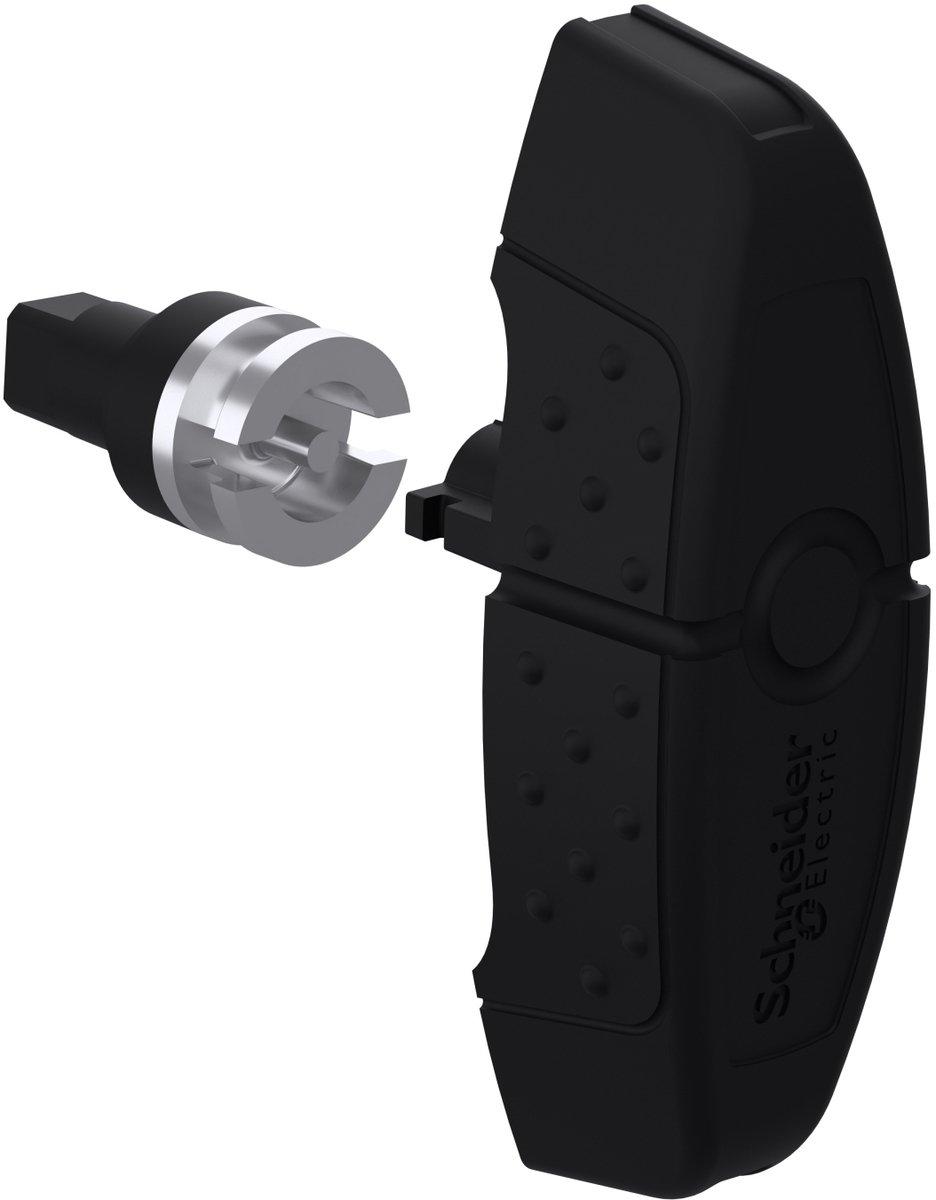 Schlosseinsatz vierkant 3 mm für die Gehäuse Spacial S3D