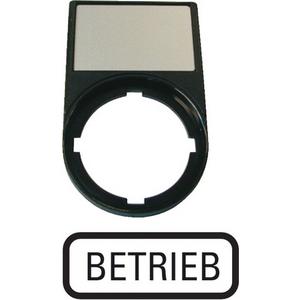 Träger + Schild - BETRIEB