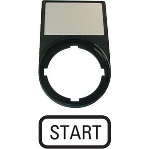 Träger + Schild - START