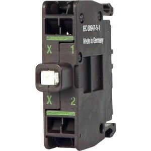 Leuchtelement LED grün Bodenbefestigung 12-30VAC/DC Federzuganschluss