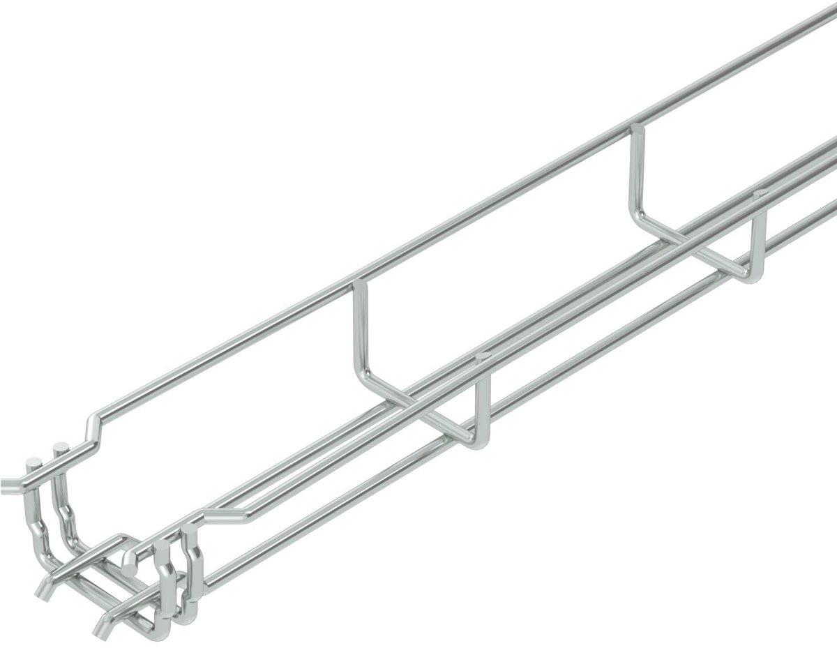 Gitterrinne GR-Magic U-Form Stahl galvanisch verzinkt 35x50 mm
