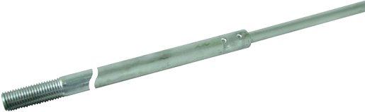 Fangstange D 16/10mm L 4000mm AlMgSi mit Gewinde M16