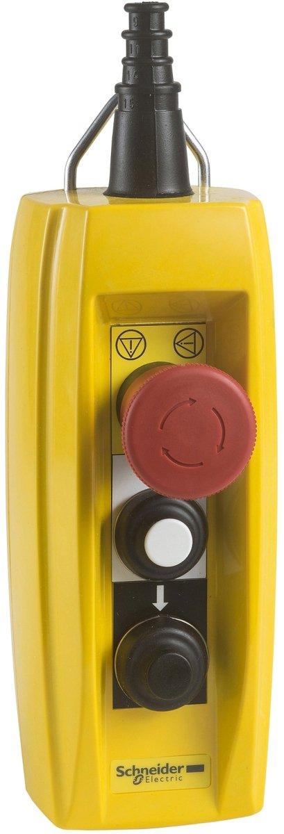 Hängetaster XAC-B 2 Drucktaster 1 Not-Halt/Not-Aus-Taster