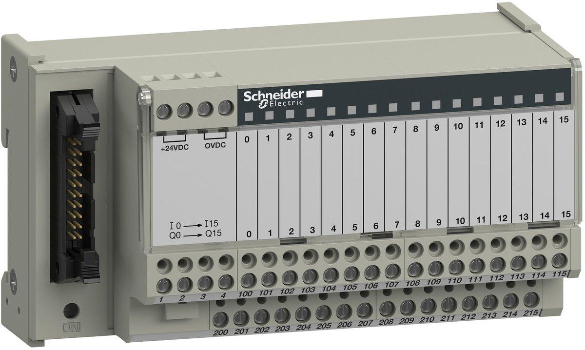Passiver Klemmenblock ABE7 16 Ein- oder Ausgänge LED