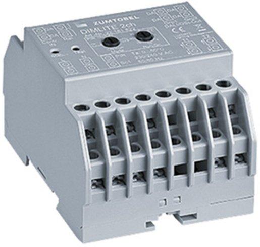 BASIC/DIMLITE Multifunktionales Steuergerät DALI/DSI grau 2 Kanal