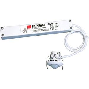 Manuell bedienb. Mini-Decken-Bewegungsmelder mit Federklemmen weiß