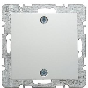 Blindverschluss mit Zentralstück und Schraubbefestigung Berker S.1/B.3