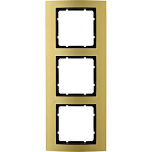 Rahmen Berker B.3 Alu gold/anthrazit