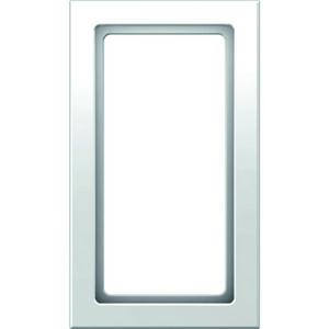 Rahmen mit großem Ausschnitt Berker Q.3 polarweiß samt