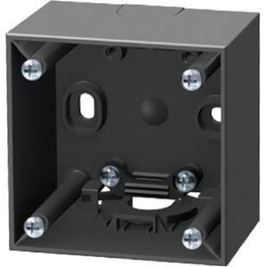 Aufbau-Gehäuse 1fach hohe Ausführung Integro Flow anthrazit glänzend