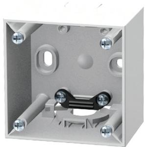 Aufbau-Gehäuse 1fach hohe Ausführung Integro Flow/Pure polarweiß glän