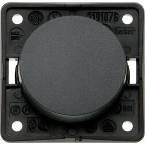 Wippschalter Integro Flow/Pure schwarz glänzend