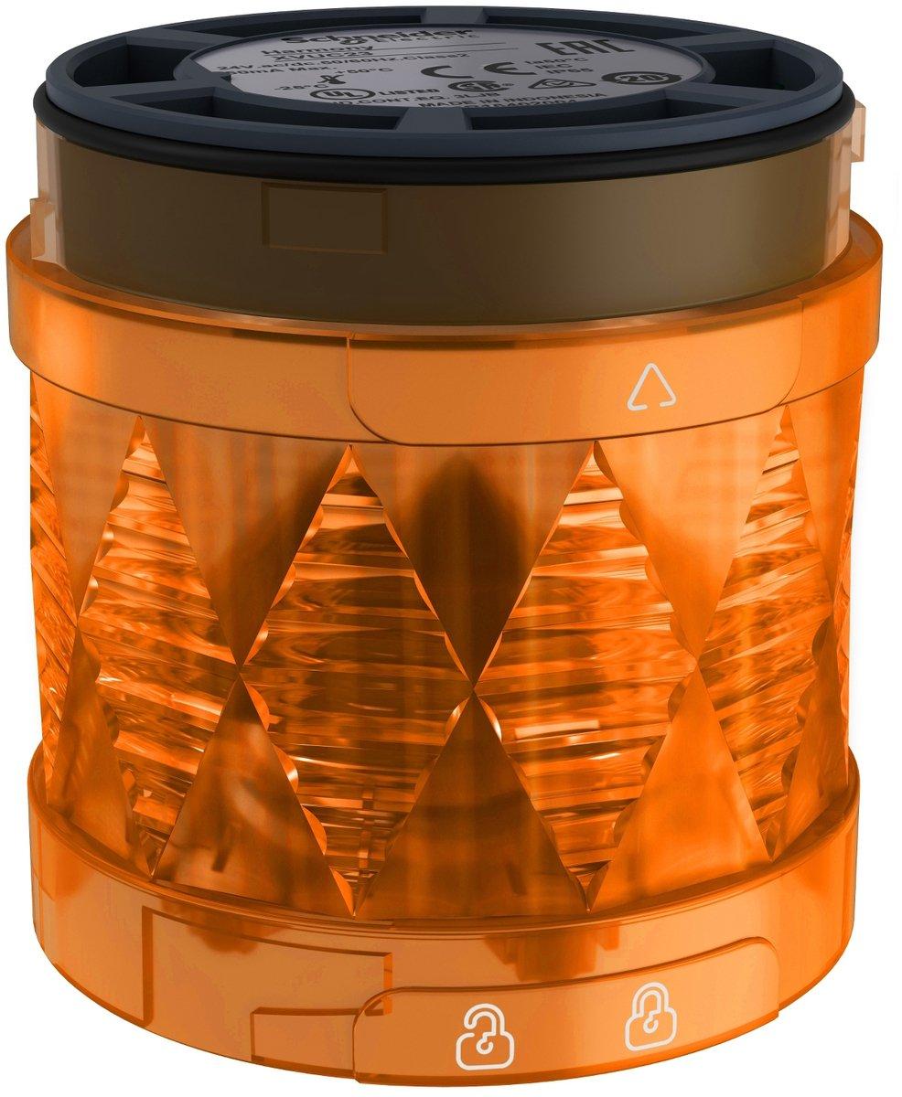 LED Leuchtelemte Ø 60 mm konstant orange 24VDC